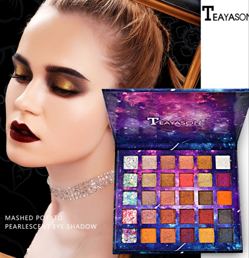 Starry Night Eyeshadow Palette (Teayason Brand)